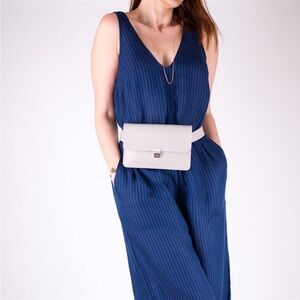 NWOT Minimalist convertible leather belt bag